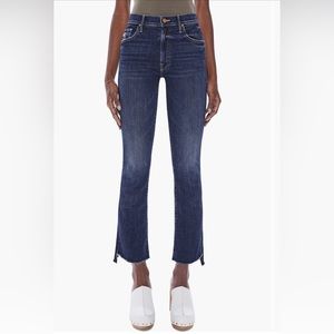 MOTHER The Insider Step Hem Bootcut Crop Jeans